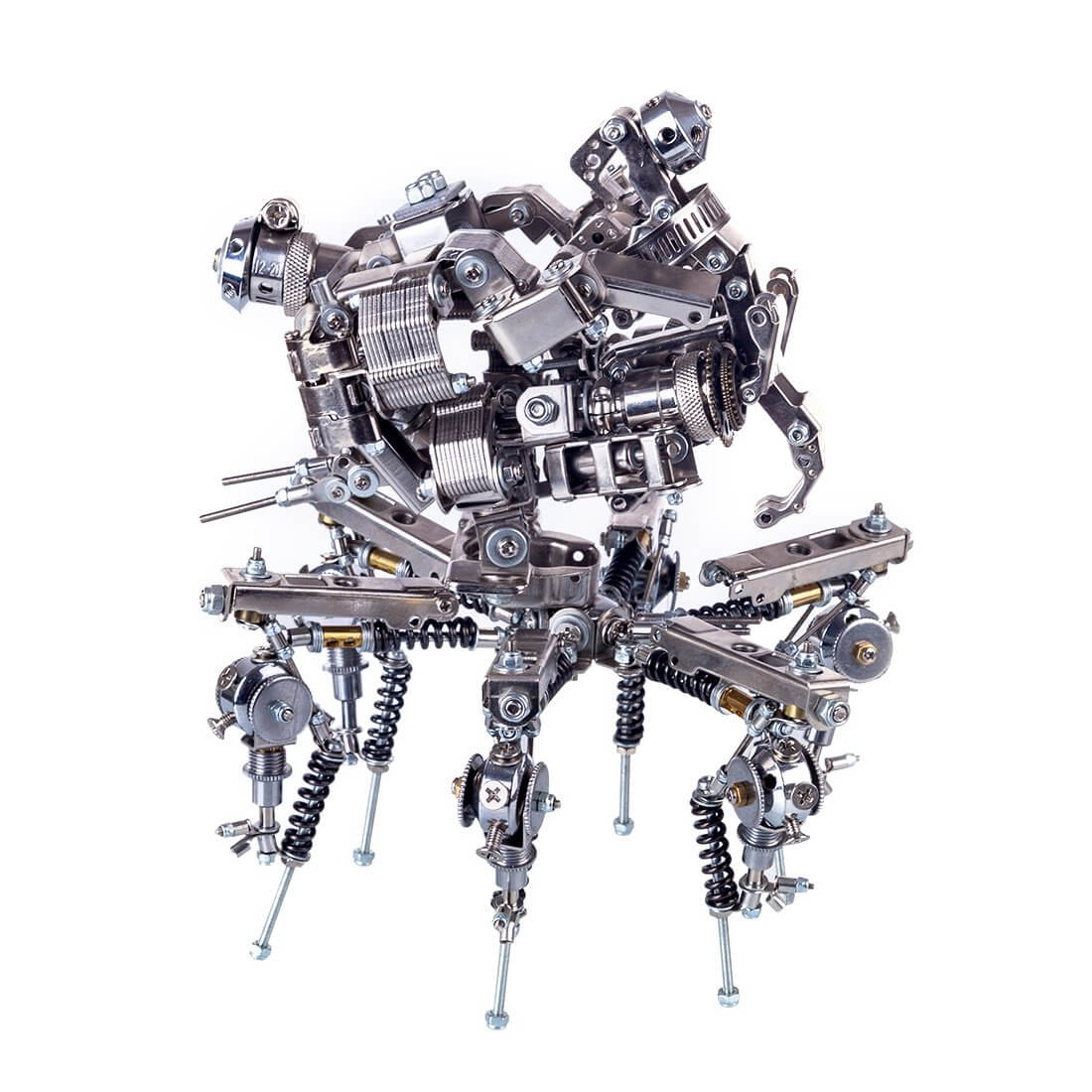 3D DIY Metal Mechanical Satellite Explorer Assembly Puzzle Model Toys