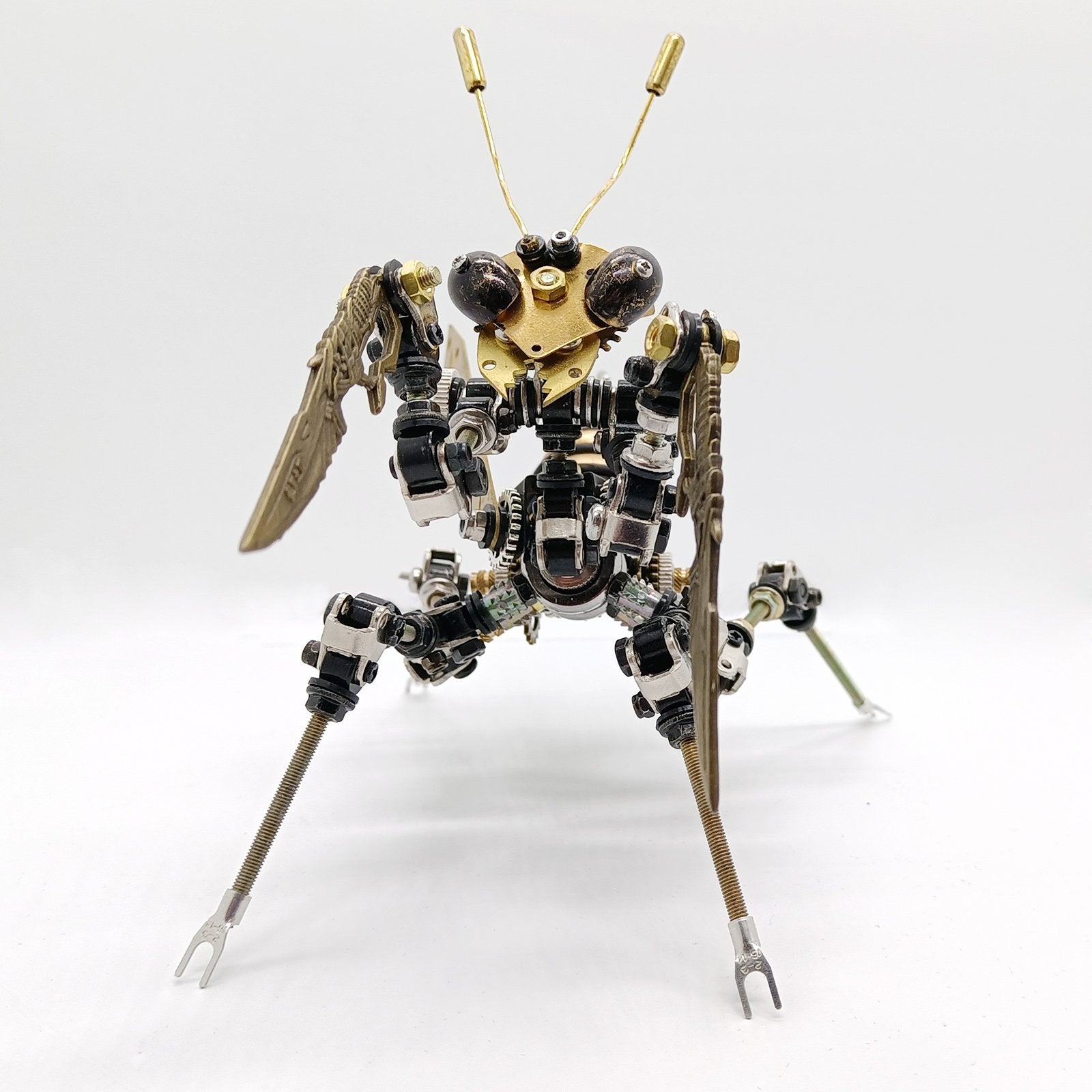 3D Metal Assembly DIY Mechanical Mantis Insect Model Puzzle kit