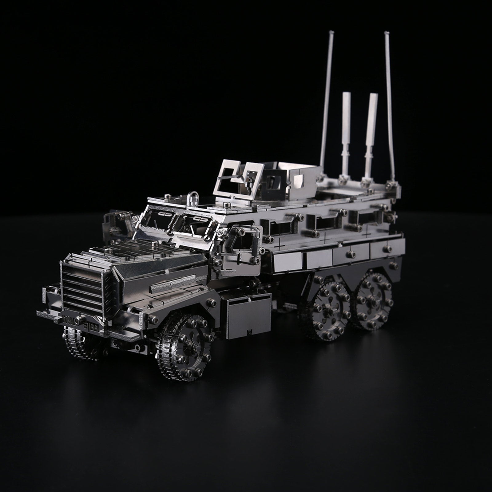 3D Metal Assembly Model DIY Mine Resistant Vehicles MRAP