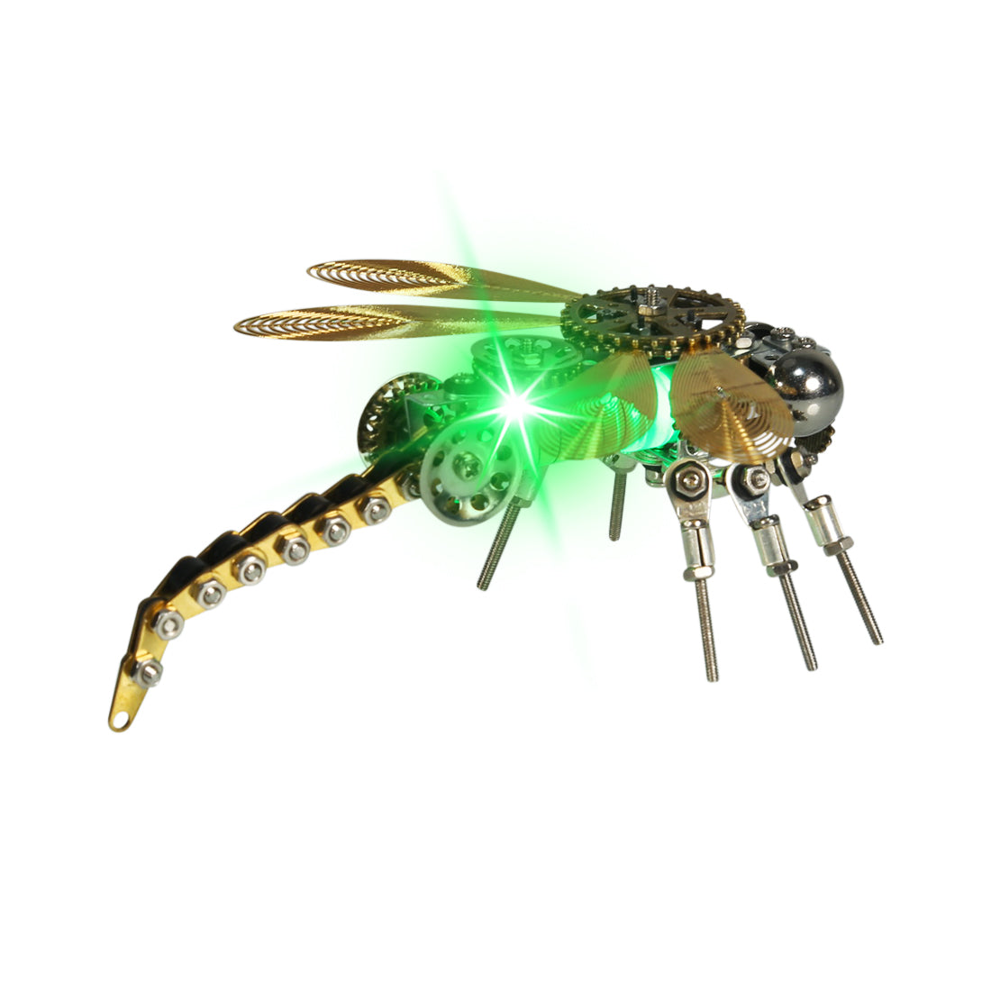 3D Metal Color-changing Dragonfly Assembly Model 3D Metal Color-changing Dragonfly Assembly Model