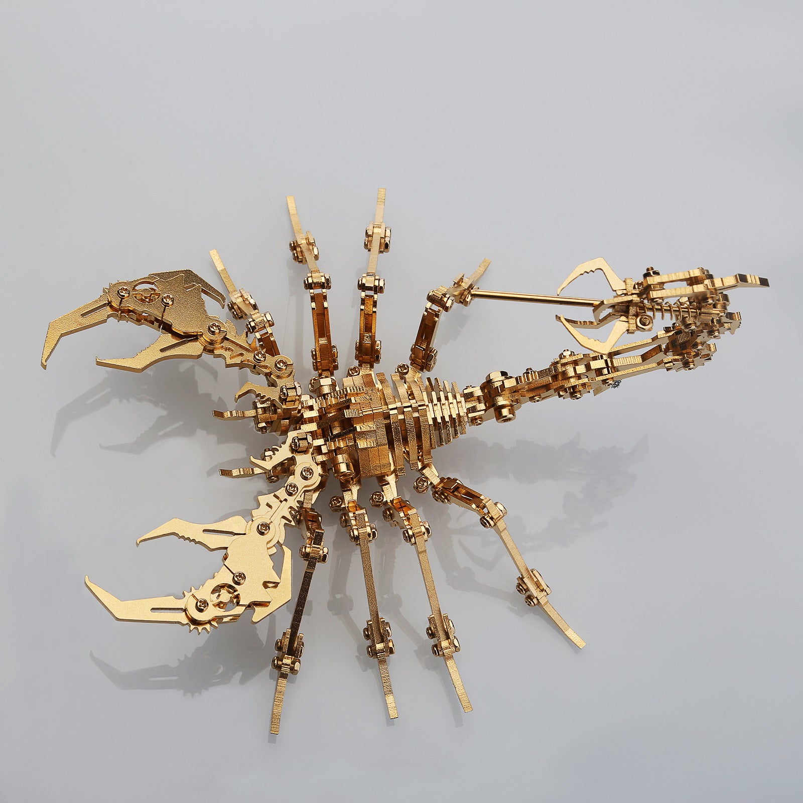 3D Metal Puzzle Goldern Scorpion King DIY Model Kit