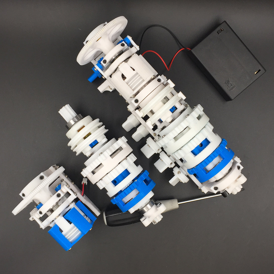 3D Plastic 6AT Planetary Gear Set DIY Model Kits