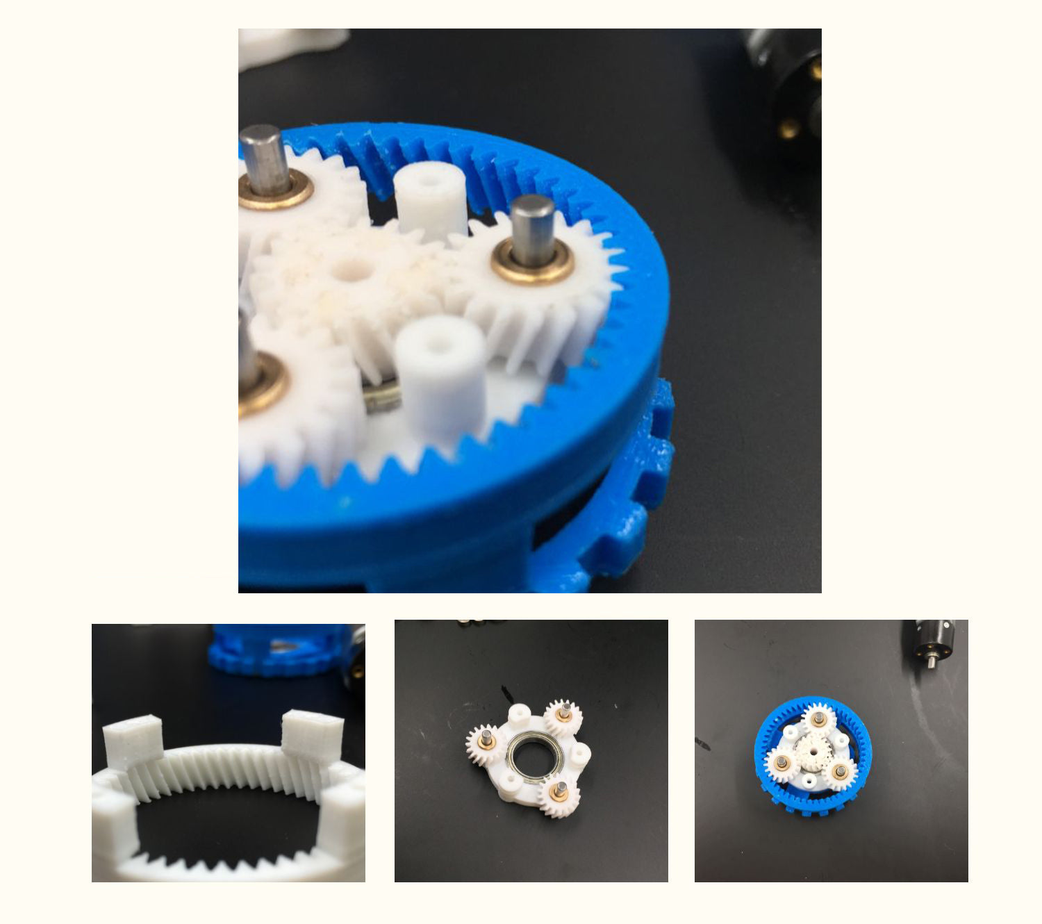 3D Plastic 6AT Gear Set DIY Model Kits