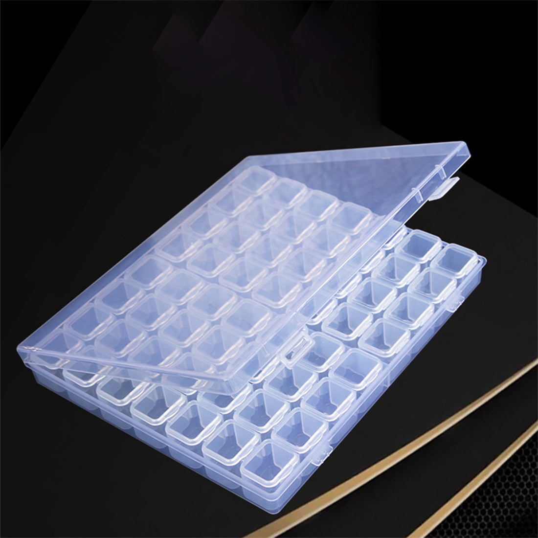 Model Building Storage 4pcs/ set Transparent Storage Box for Metal Model Building Tool