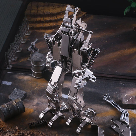6 in 1 DIY Metal Assembly 3D Dinosaur Model Puzzle Kits