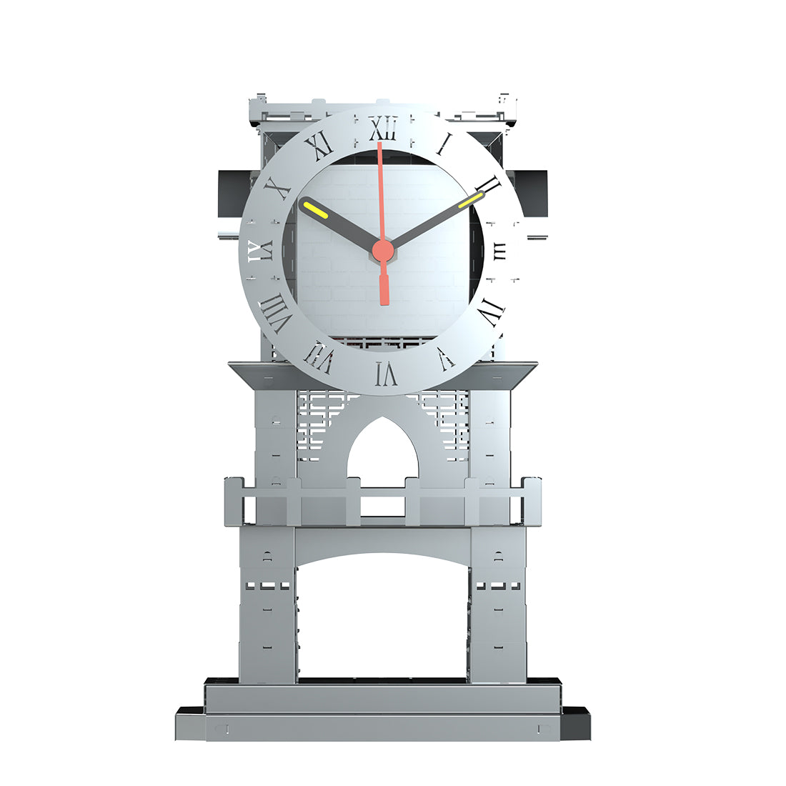 62pcs 3D Metal Clock Tower Kit Time Master
