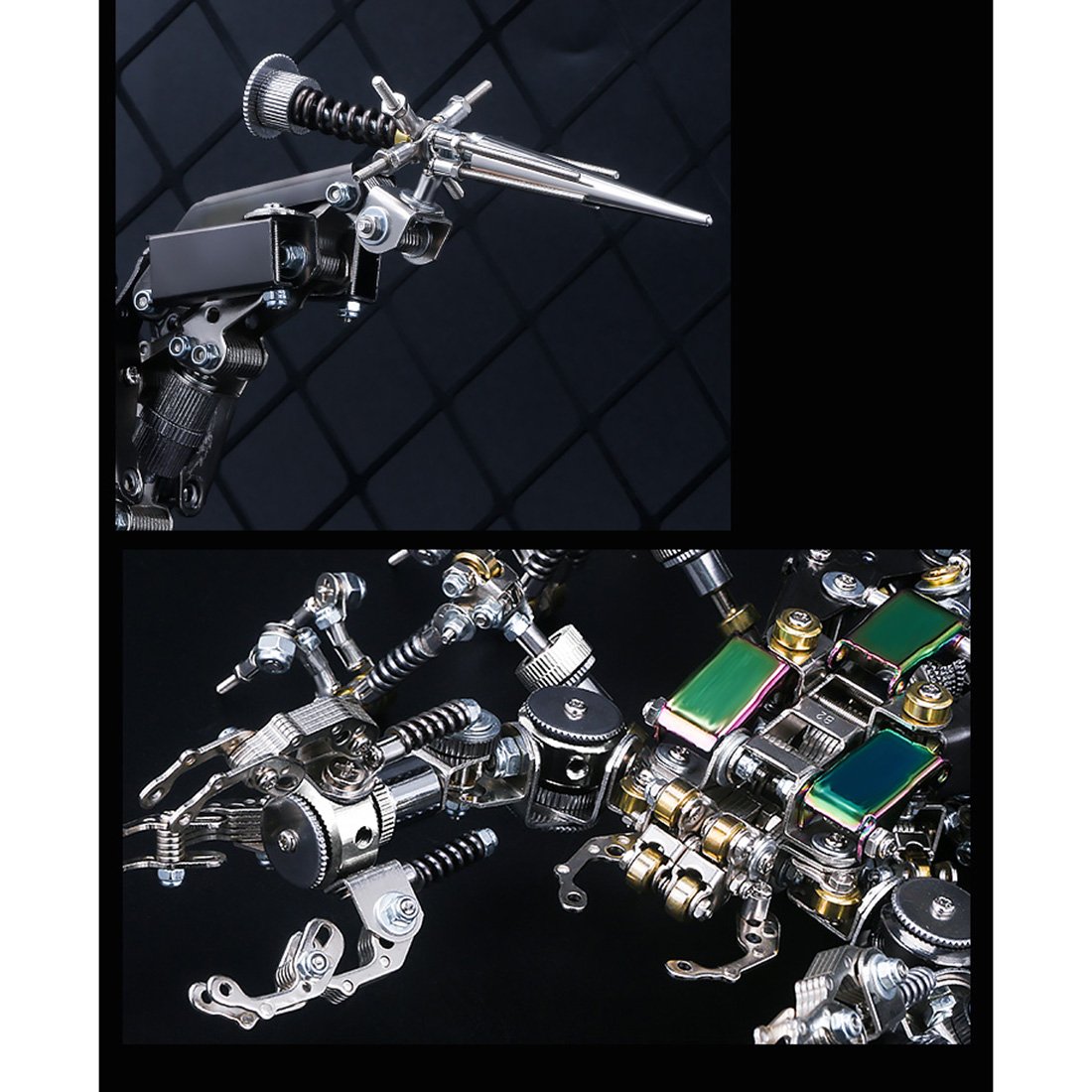 995pcs Metal Assembled Big 3D Scorpion Mecha GRINDER Model for Collection Gift Adult