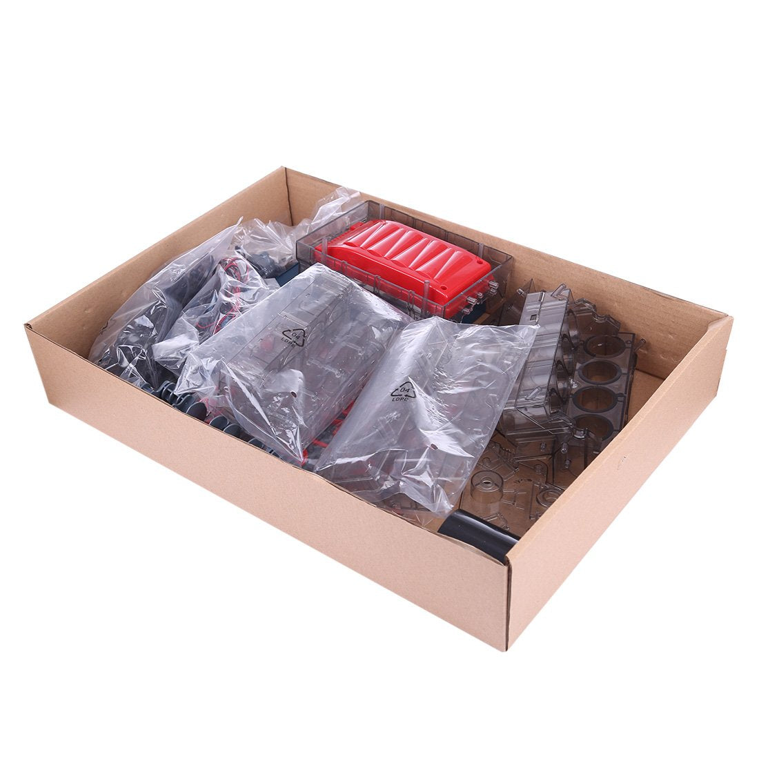 Assembly 270pcs V8 Car Engine Model Kit Science Experiment Puzzle Stem