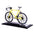 Assembly Bicycle Toy Metal Simulation Road Bike DIY Model Kit 90Pcs