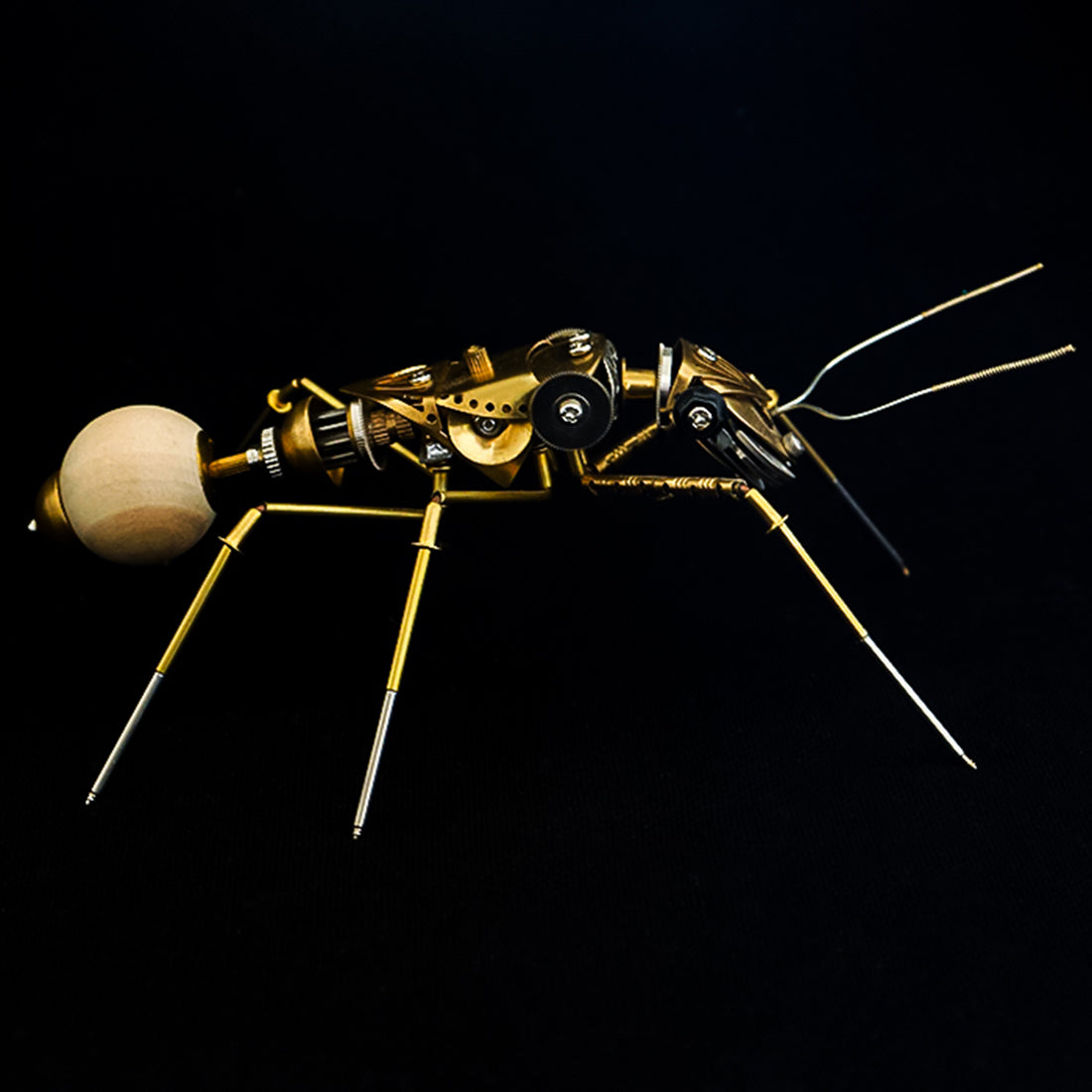 Hand Made Metal Insect Brass Insect Metal Beetle Model Insect Handmade Crafts Collection
