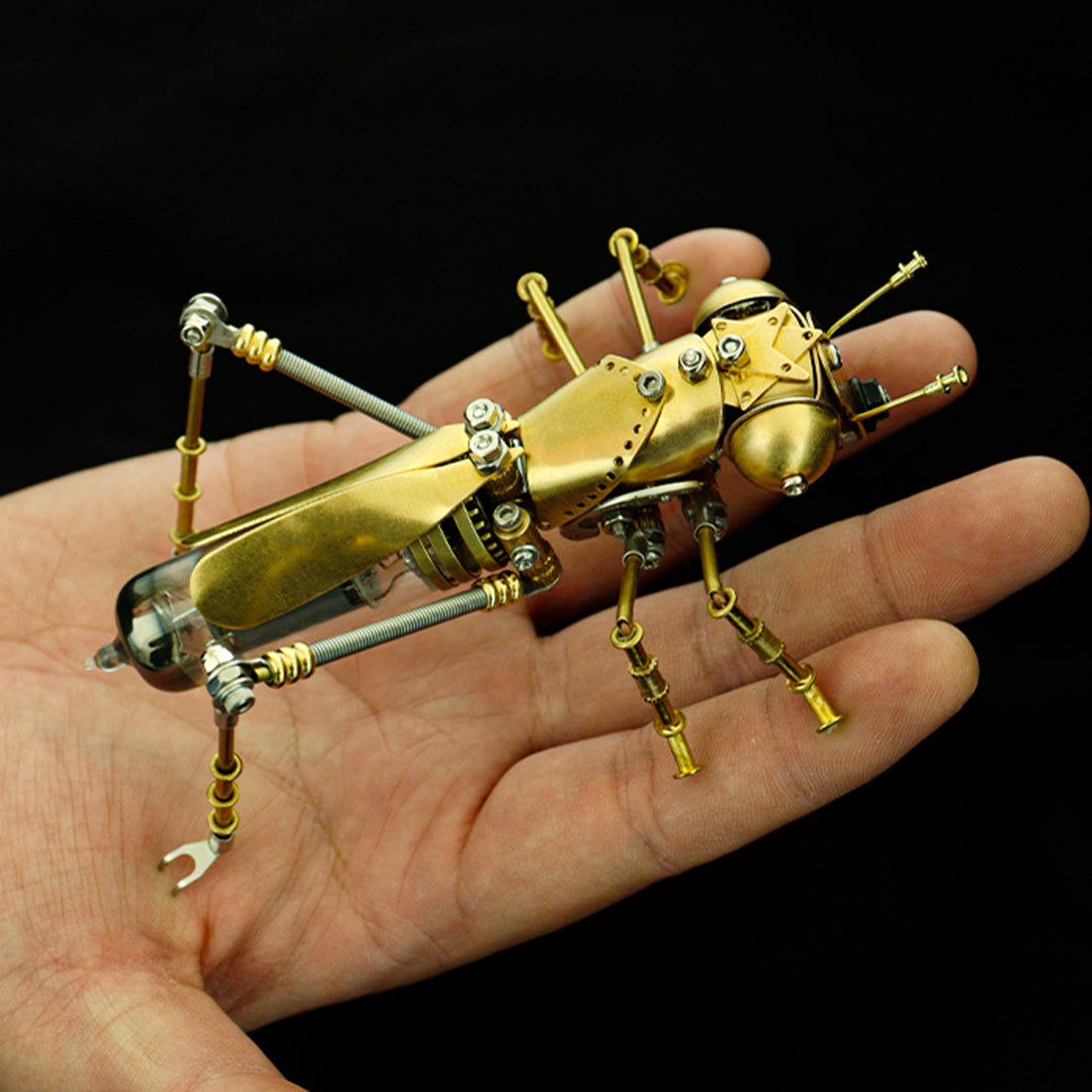 Hand Made Metal Insect Brass Insect Metal Beetle Model Insect Handmade Crafts Collection