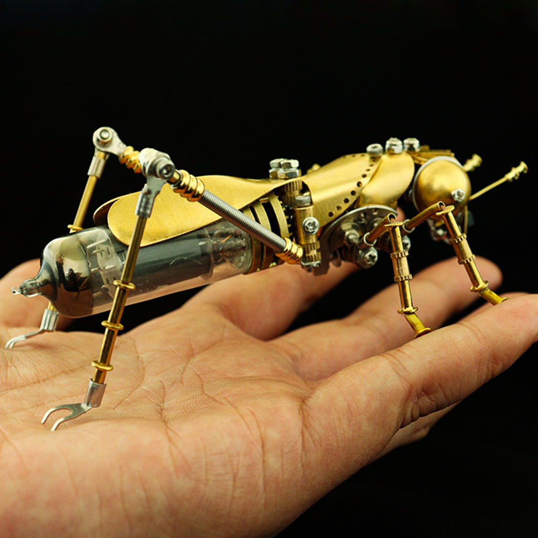 Hand Made Metal Insect Brass Insect Metal Beetle Model Insect Handmade Crafts Collection