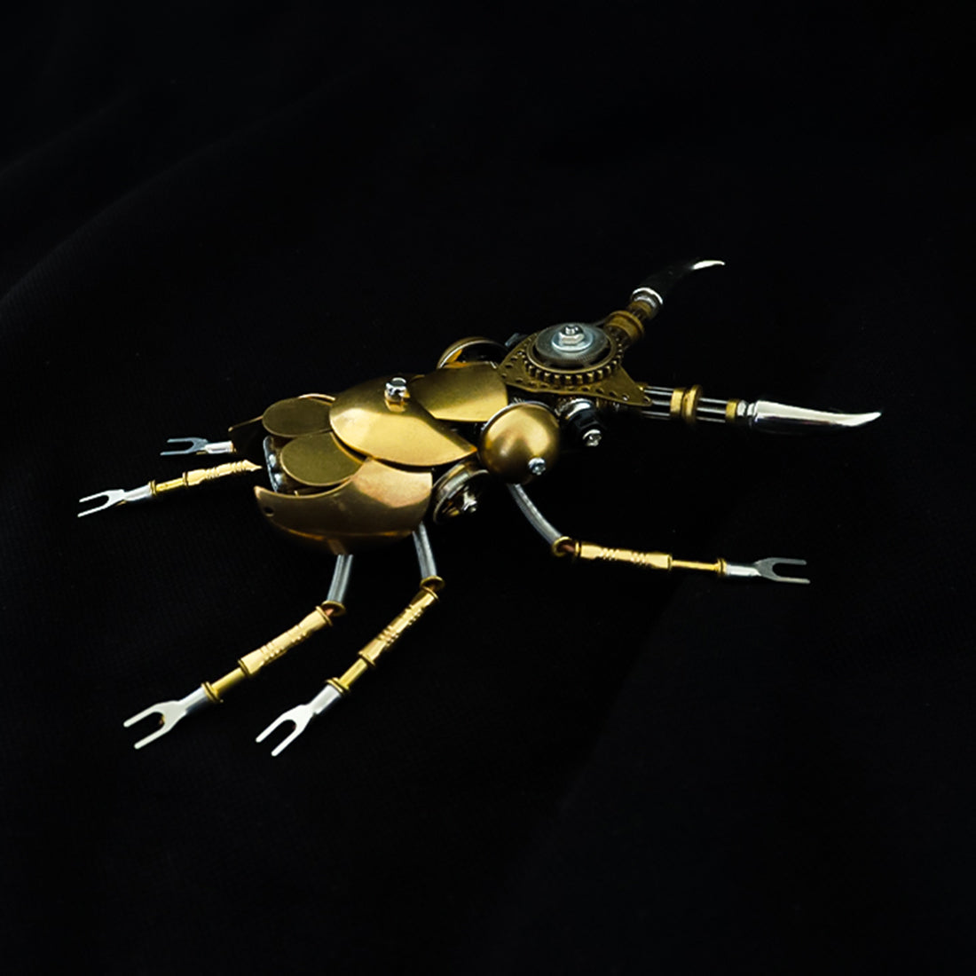 Hand Made Metal Insect Brass Insect Metal Beetle Model Insect Handmade Crafts Collection