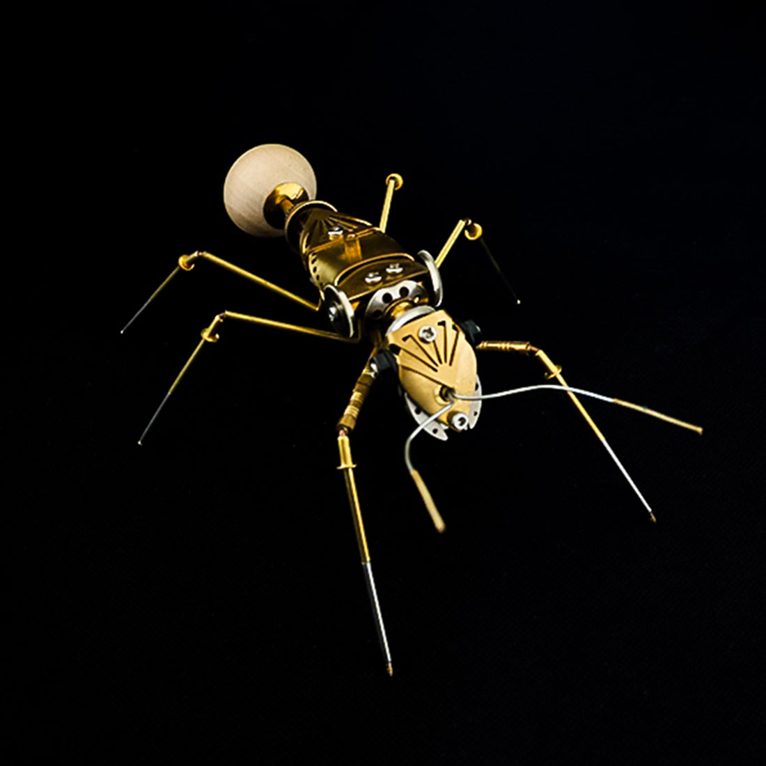 Hand Made Metal Insect Brass Insect Metal Beetle Model Insect Handmade Crafts Collection
