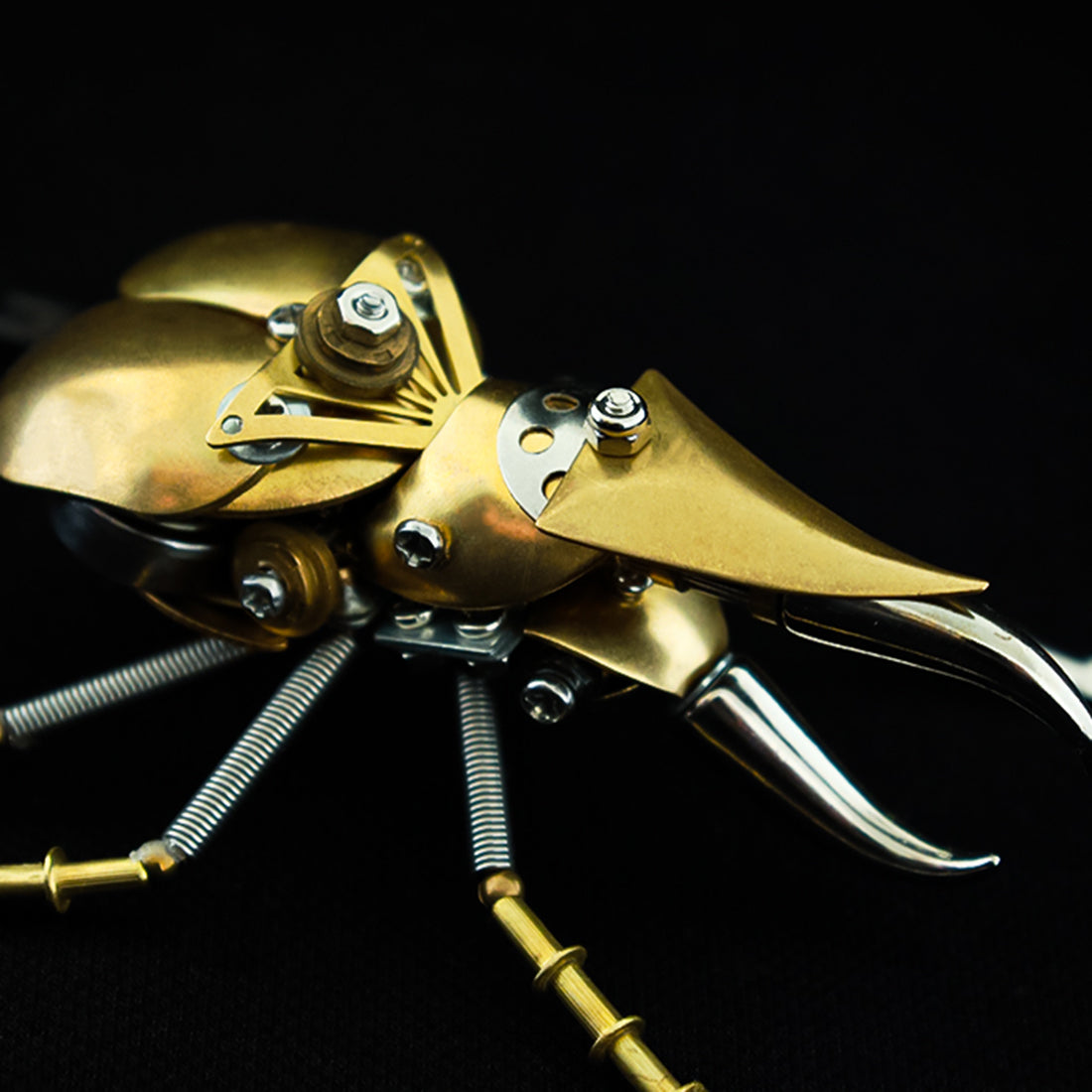 Hand Made Metal Insect Brass Insect Metal Beetle Model Insect Handmade Crafts Collection