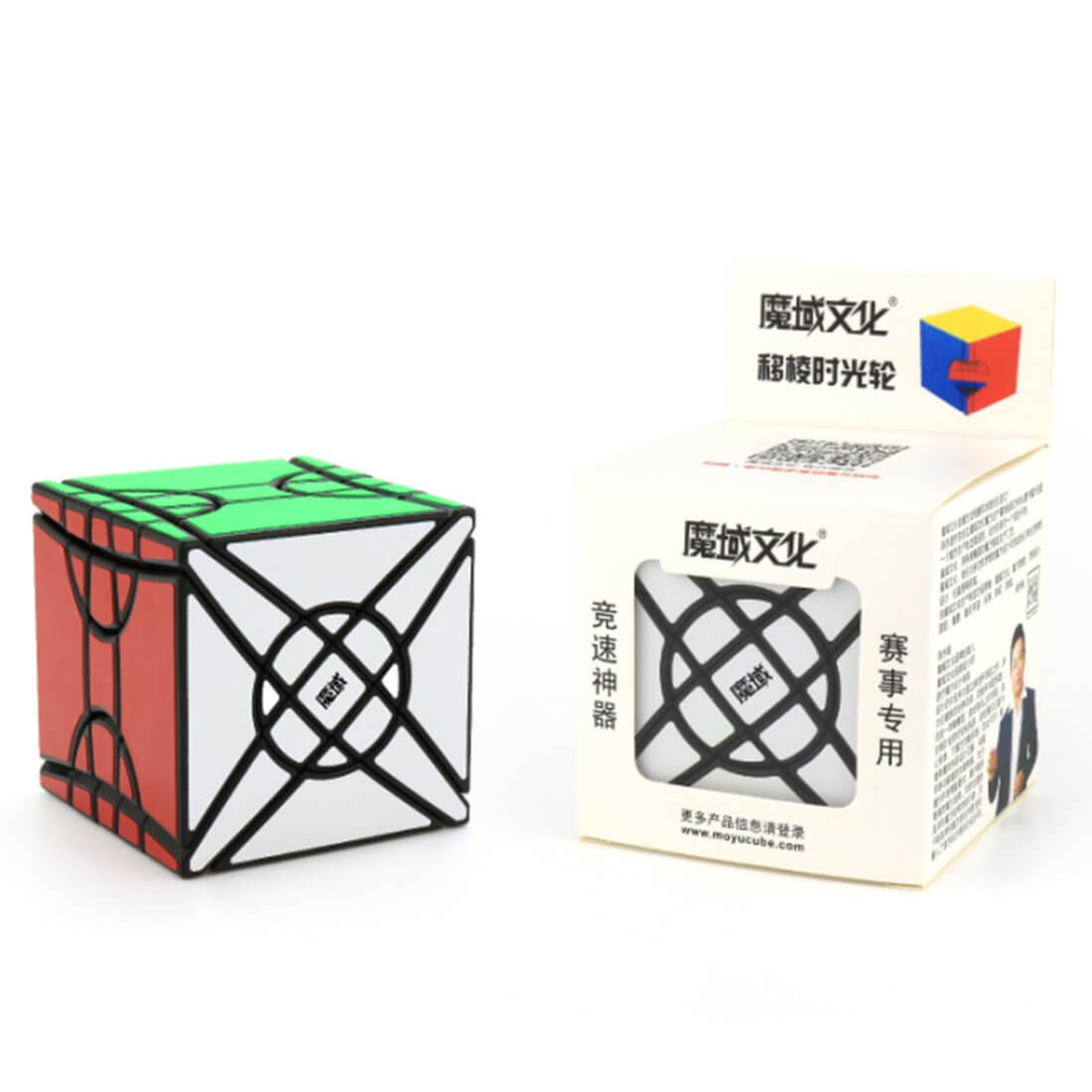 MoYu Crazy Fisher Cube 3x3x3 Speed Cube 57mm