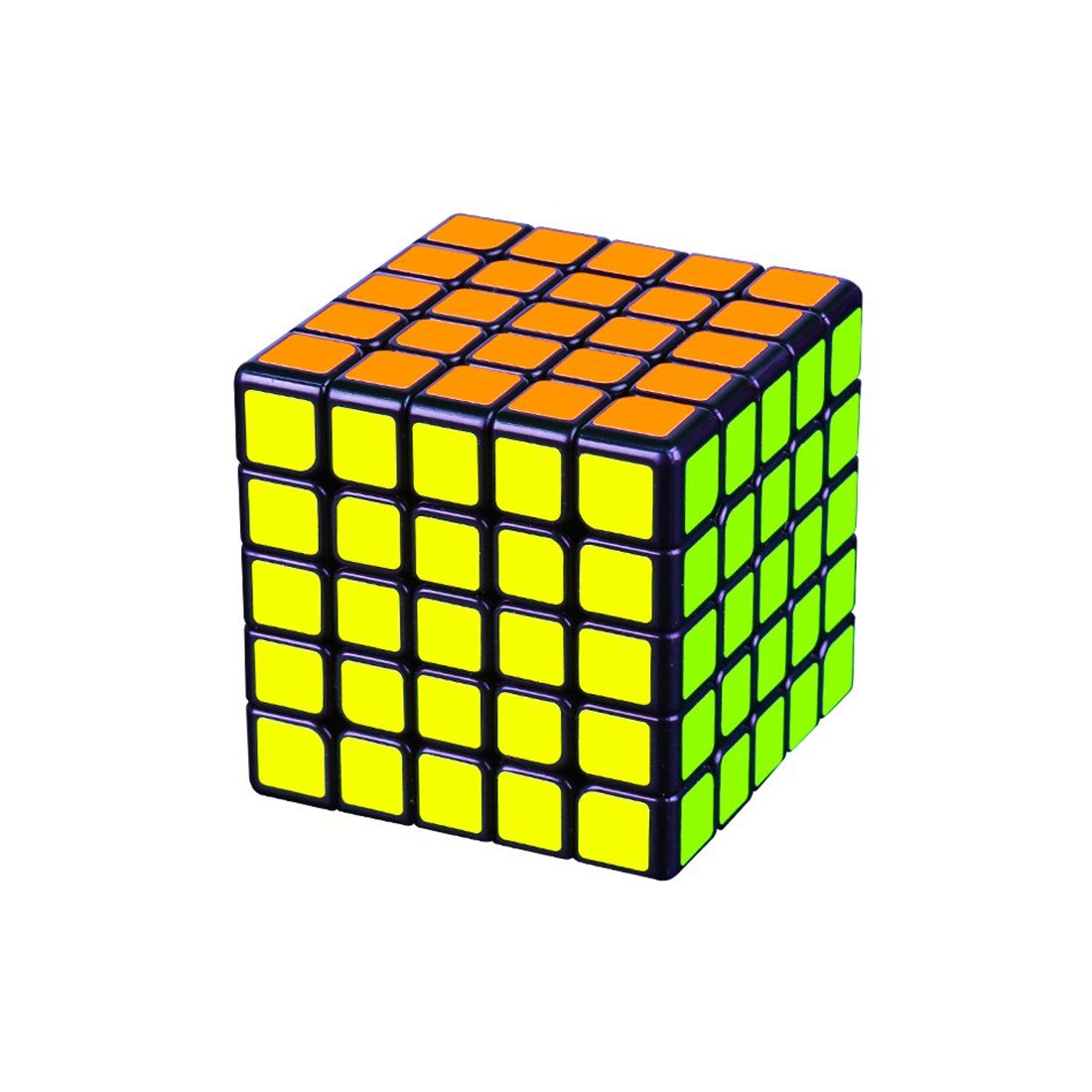Yj8255 Moyu Aochuang Gts 5X5 Magic Cube Black