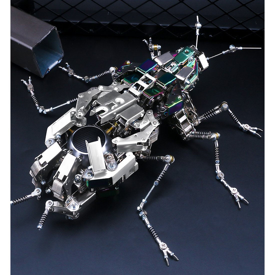 Insect Shell Mech Customized 995pcs Mechanical Cockroach Mecha Metal Assembled Insect Mo