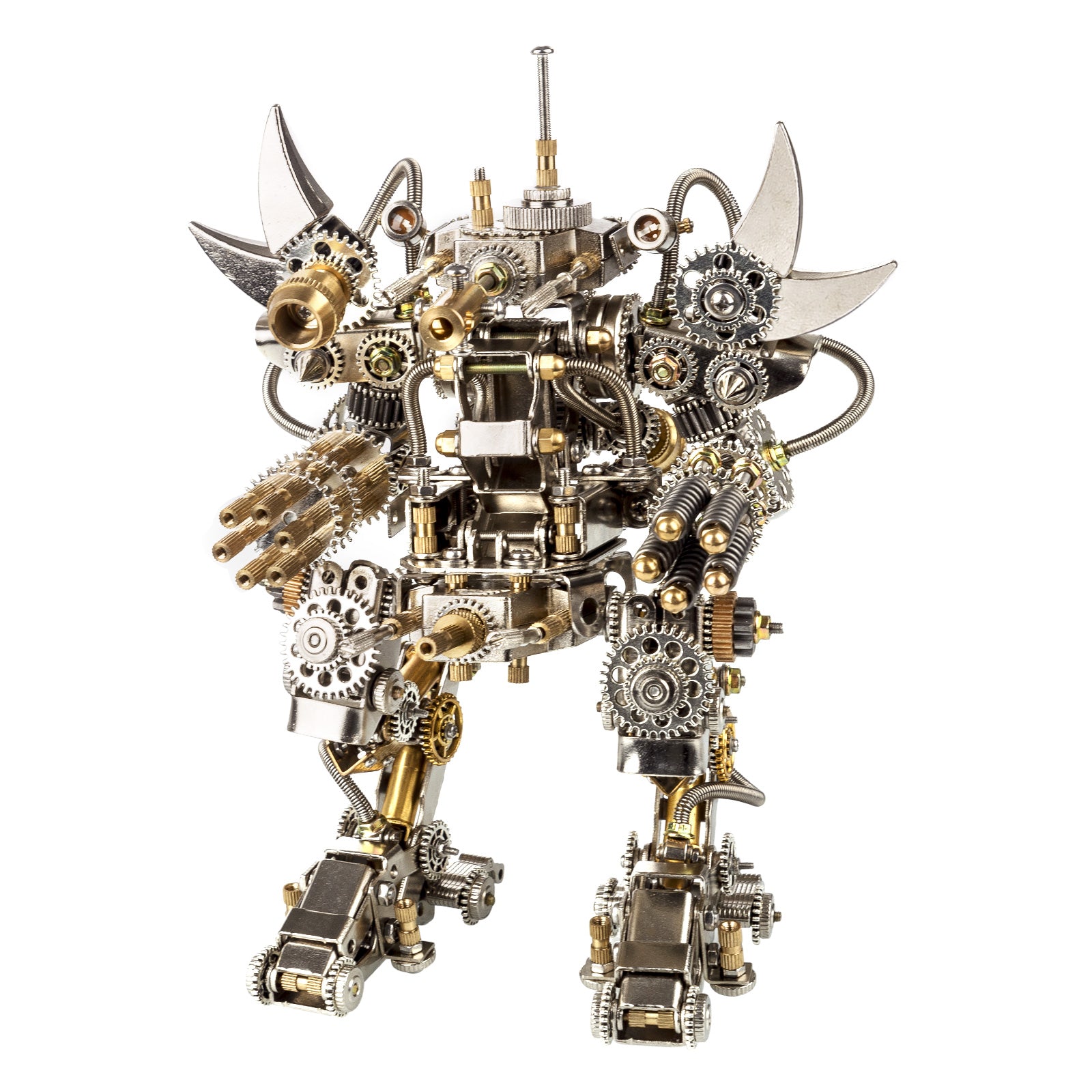 DIY 3D Metal Mechanical Fighting Mecha Model Kit Taurus Berserker + Ch