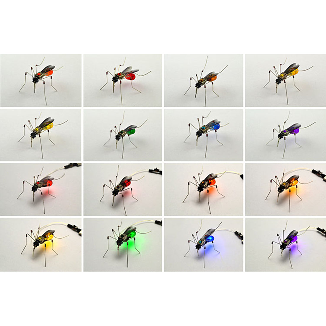 Insect Hobbies DIY Insect Toys Set Bee Spider Mosquito Electronic Handmade Model Kits