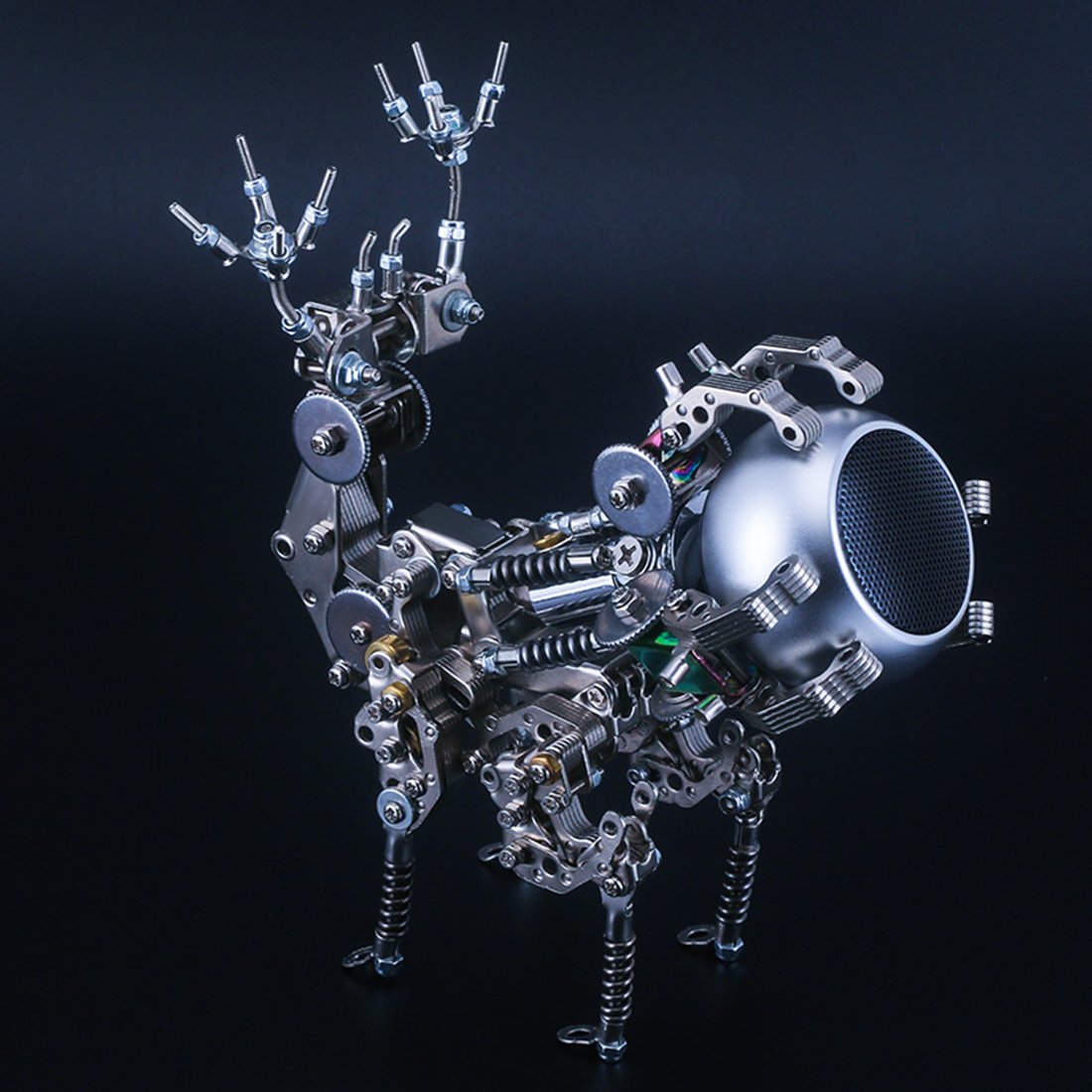 DIY Metal Assembly Speaker 3D Phantom Deer Model Puzzle Kits