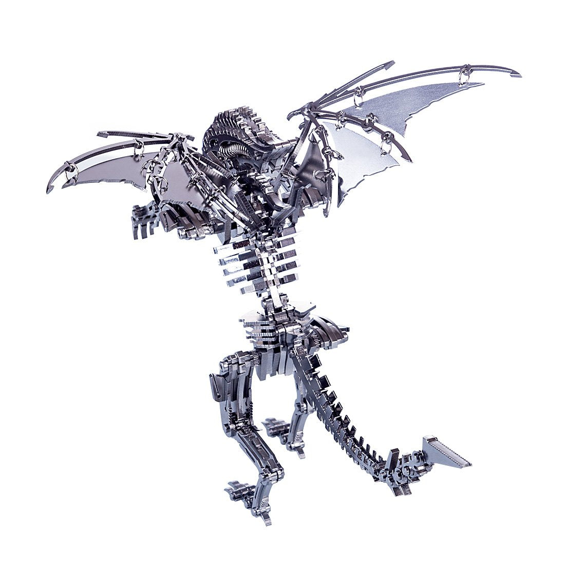 DIY Stainless Steel Metal Alien Puzzle Assembly Model Kit