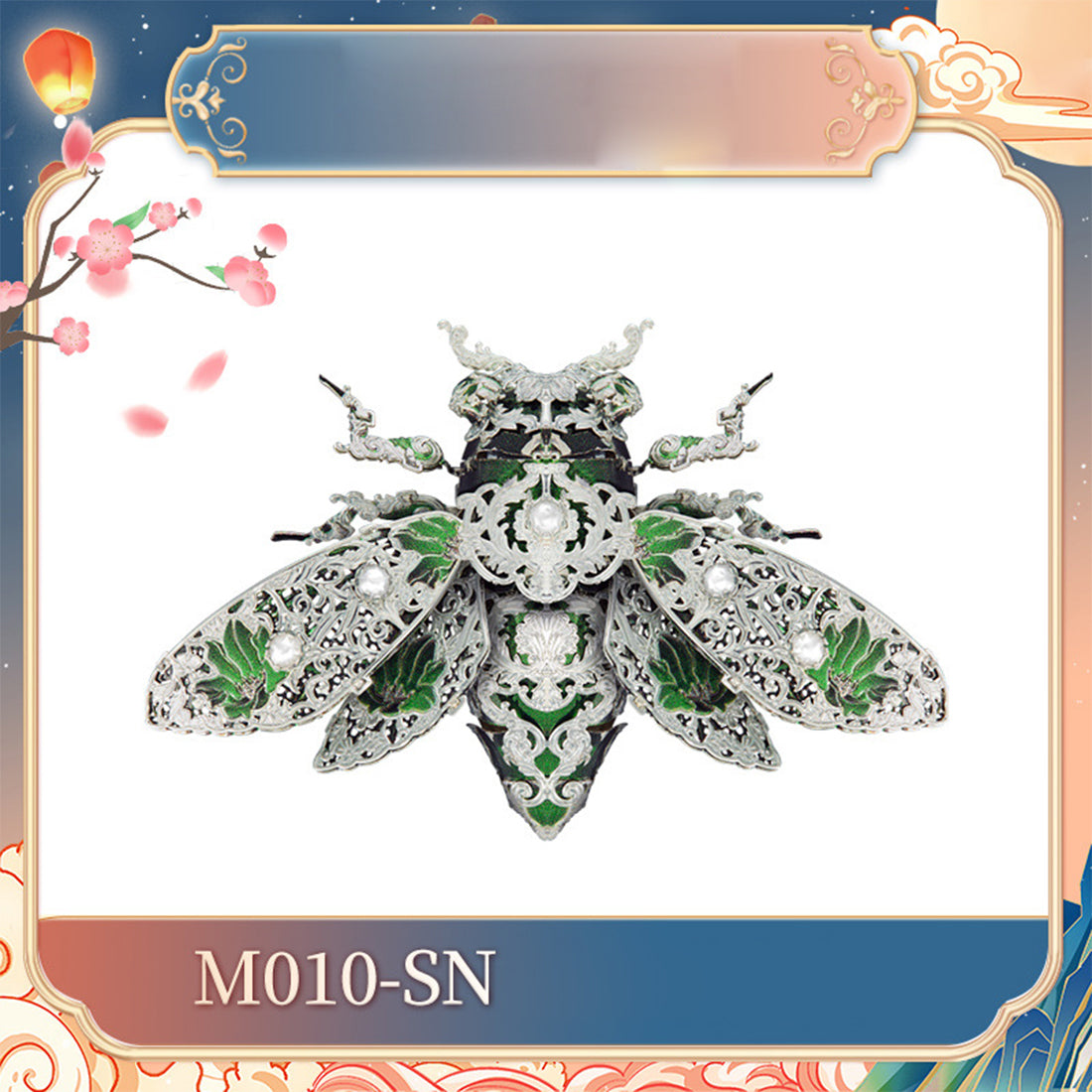 GEMSECT 3D Metal Insect Model Kits DIY Assembly Puzzle Laser Cut Jigsaw Toys