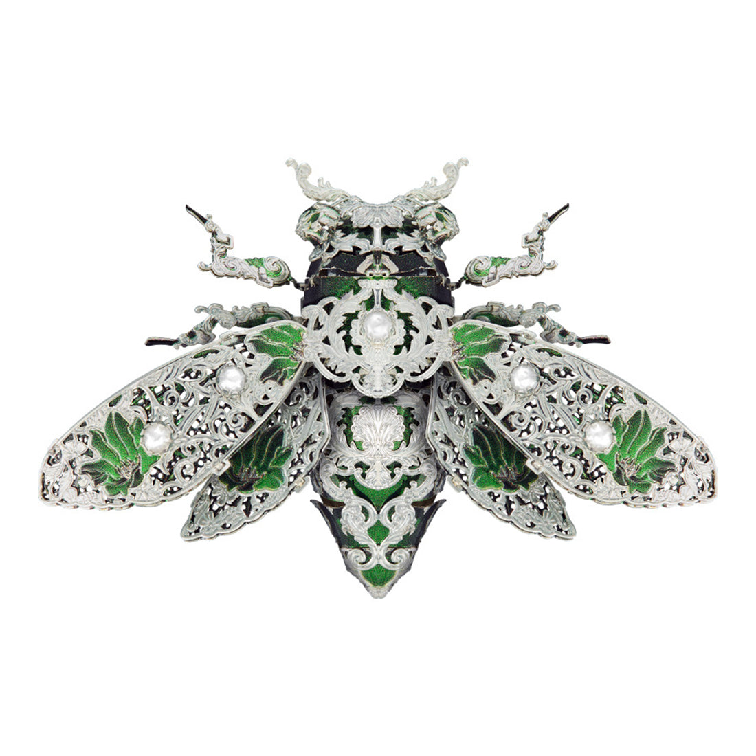 GEMSECT 3D Metal Insect Model Kits DIY Assembly Puzzle Laser Cut Jigsaw Toys