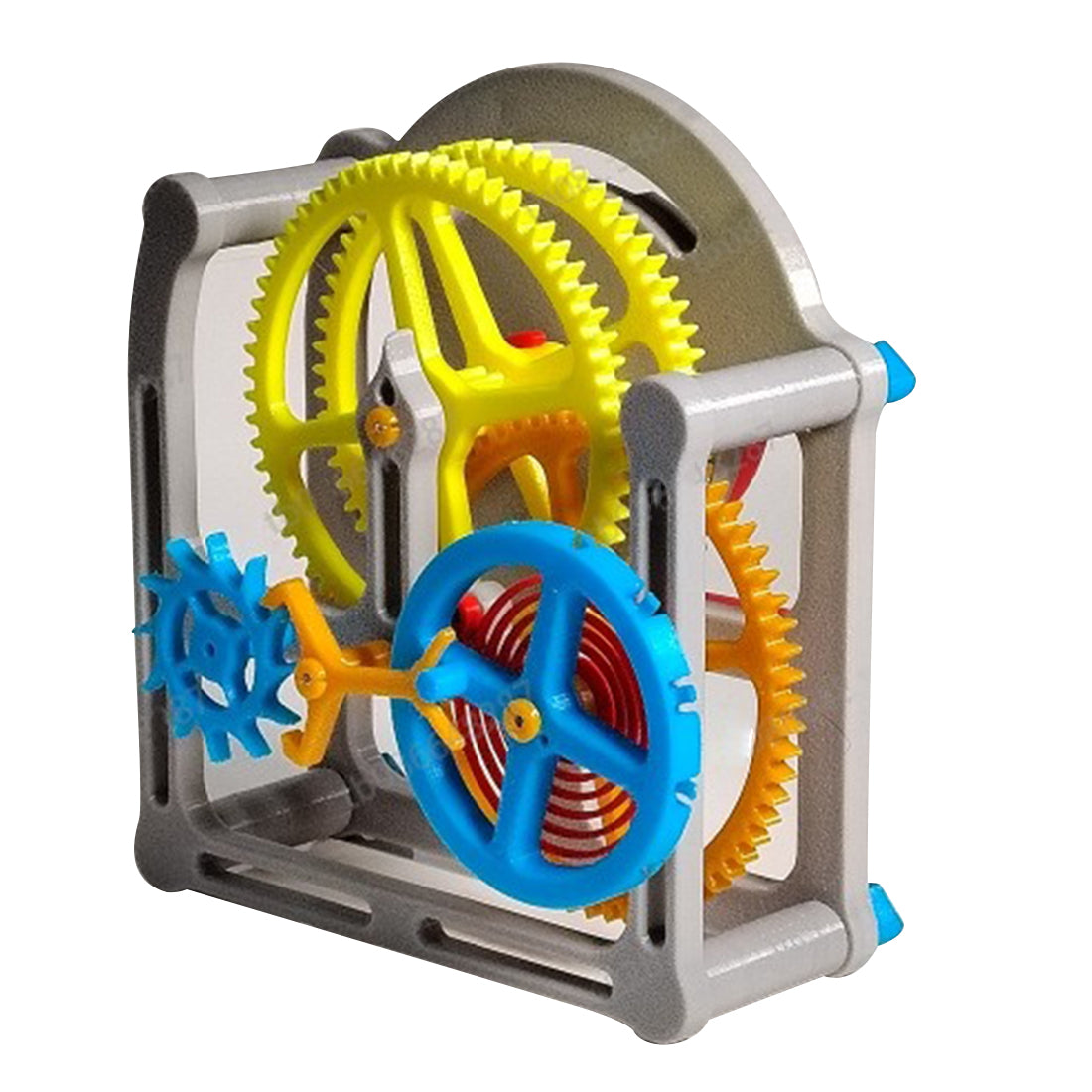 Mechanical Mini Tourbillon Clock 3D Printed Toy