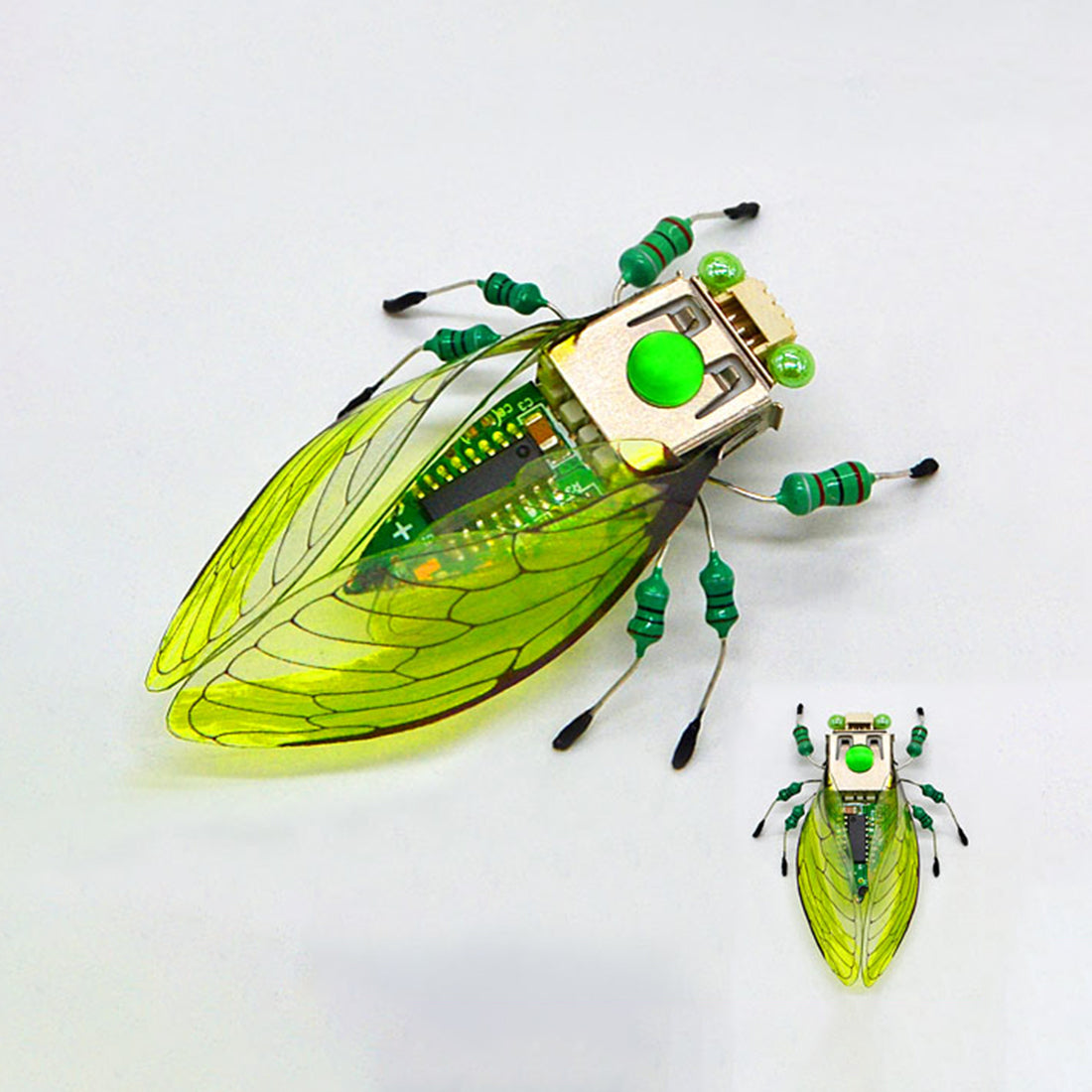 Insects DIY Assembly Model Cicada Toy Handmade Puzzle Figures