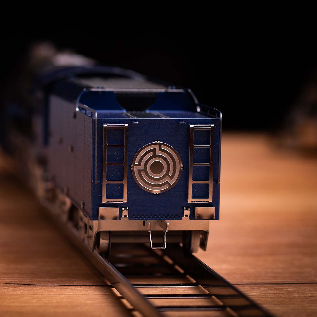 Mechanical Polar Steel Model Steam Train Ride Model DIY 3D Metal Puzzle Railway Assembly Kits
