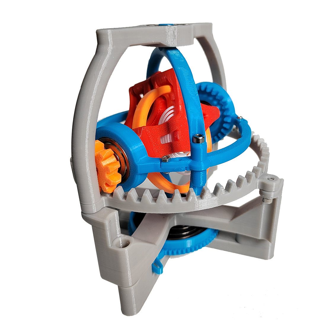 Mechanical Triple-Axis Tourbillon 3D Printed Toy