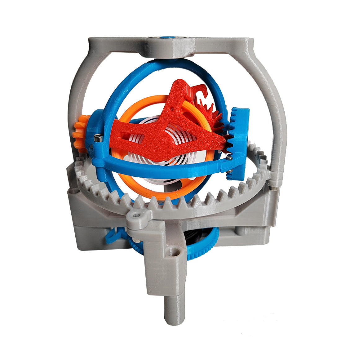 Mechanical Triple-Axis Tourbillon 3D Printed Toy