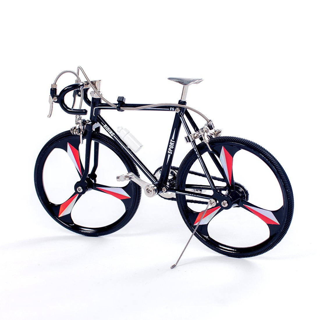 Metallic Bike Model Metal DIY Racing Bike Cycling Bicycle Sports Assembly Model Kit