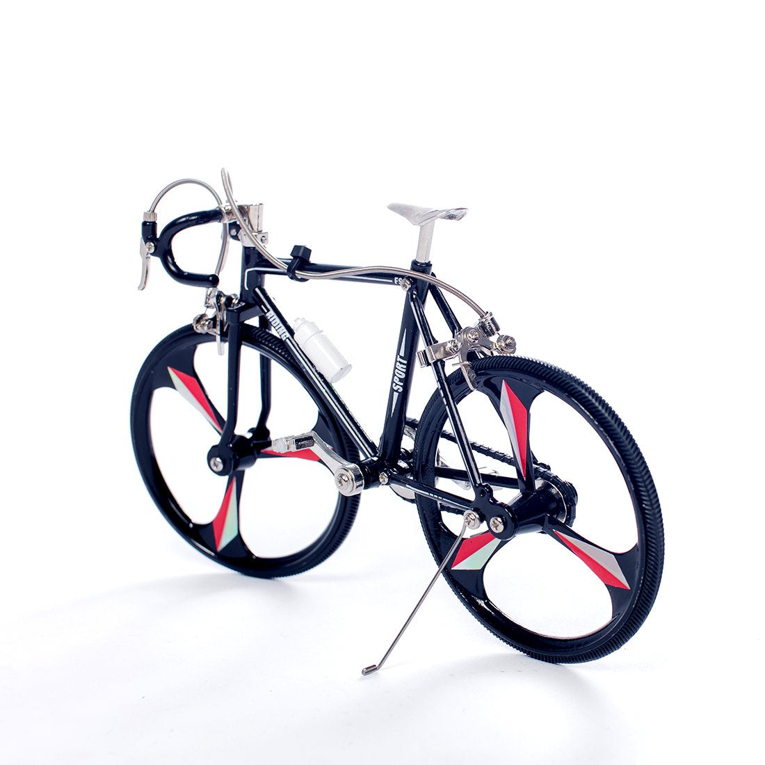 Metallic Bike Model Metal DIY Racing Bike Cycling Bicycle Sports Assembly Model Kit