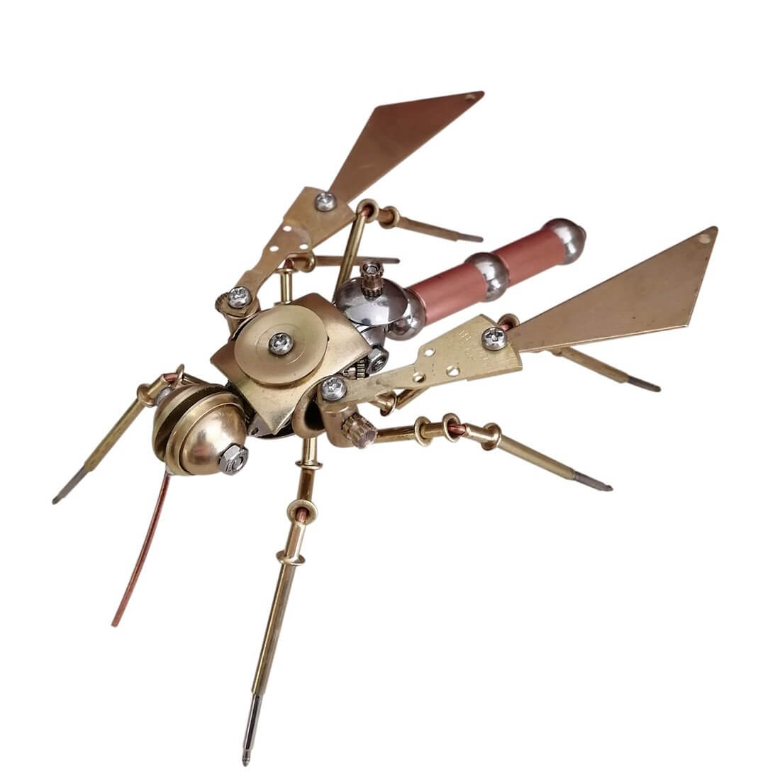 3d Metal Mechanical Insect Model Mecha Mantis Scorpion Bee