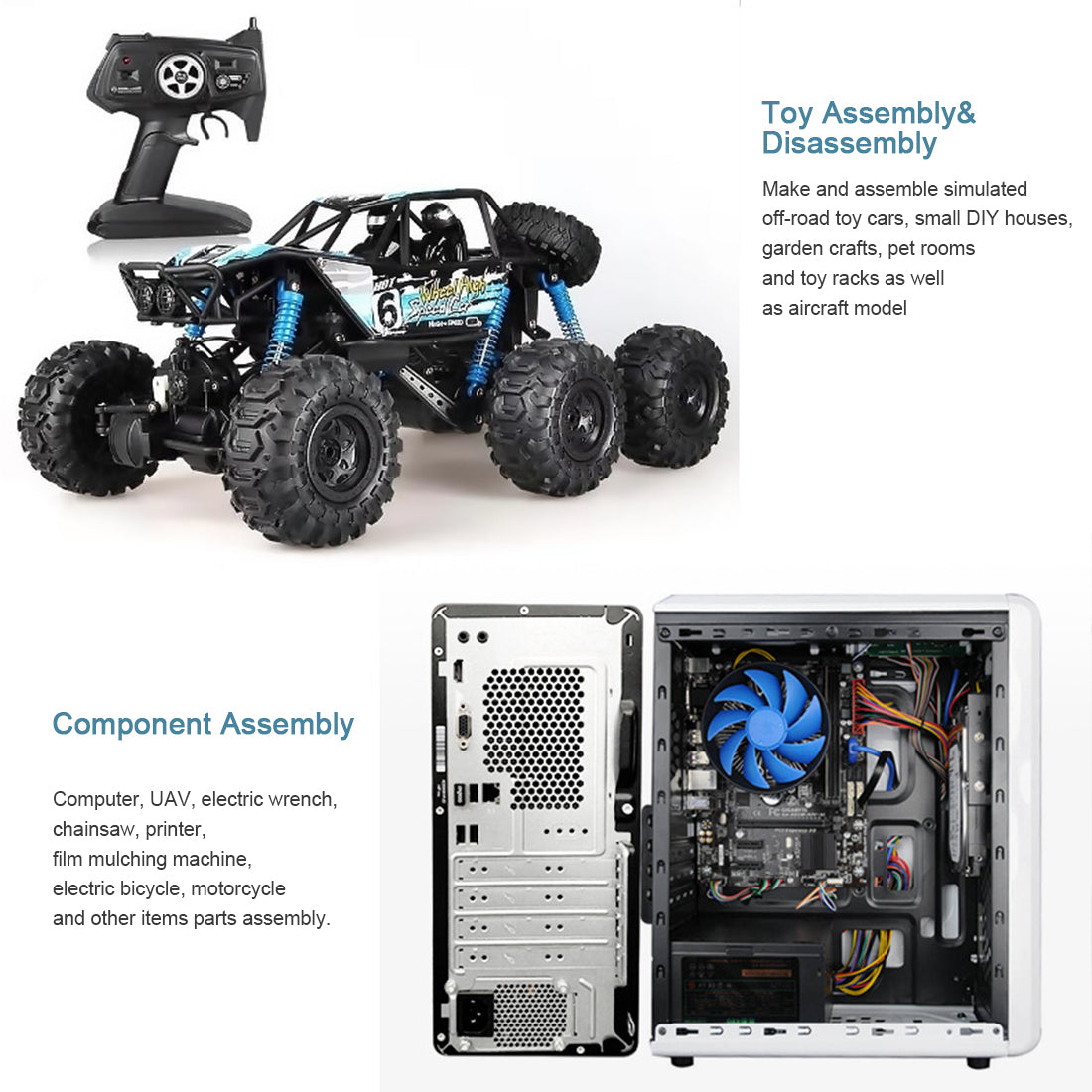 Mini Precision Electric Screwdriver Essential Metal Model Kits Tools K