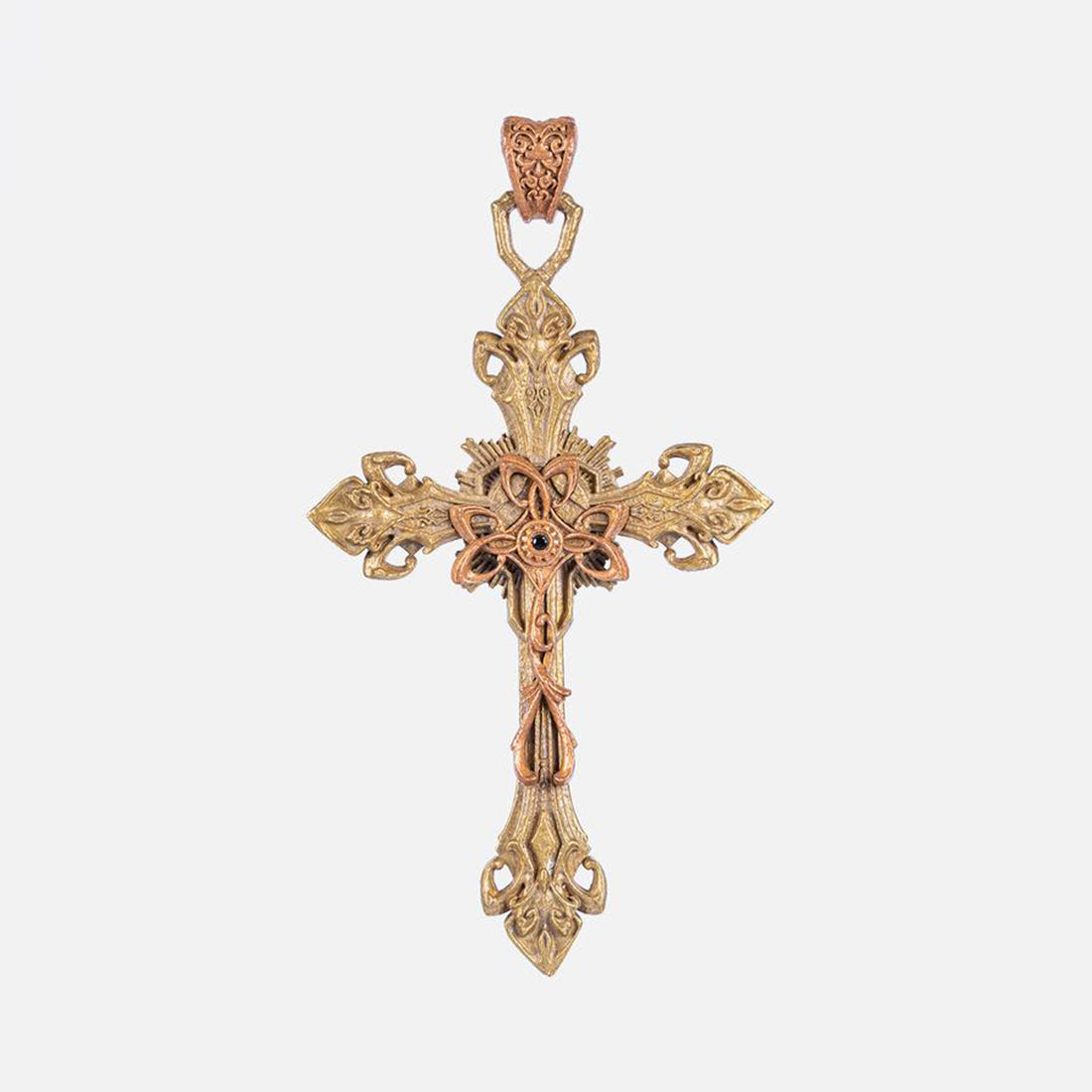 Brass clearance cross pendant