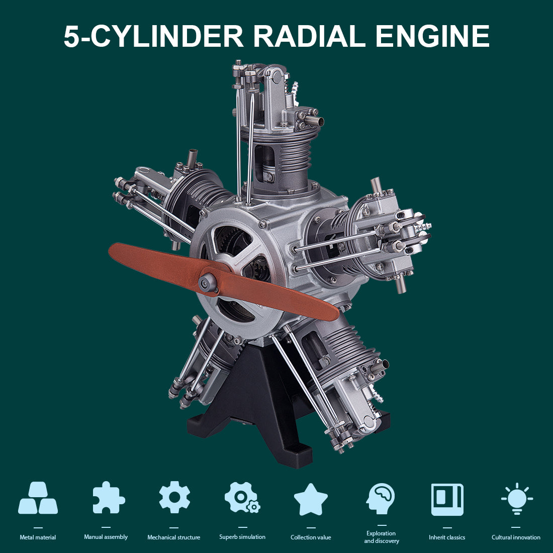 Cylinder Radial Engine