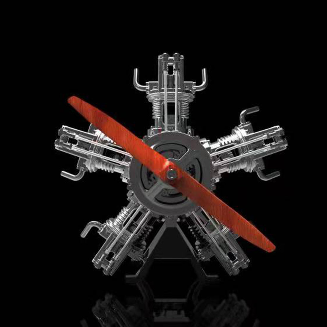 Radial Engine Animation