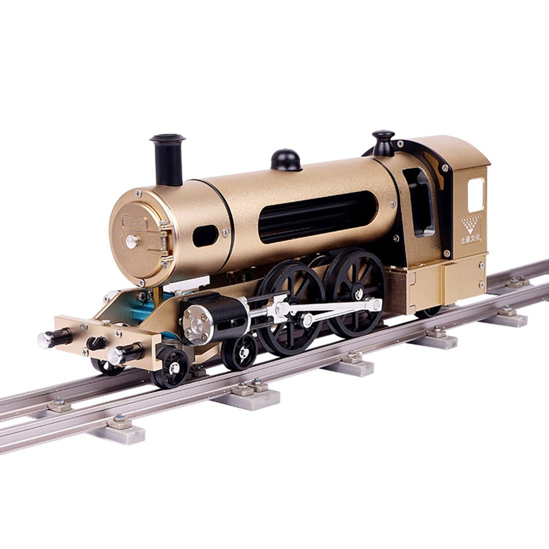Teching Assembly Electric Steam Locomotive Train Model Toy Gifts for Adult