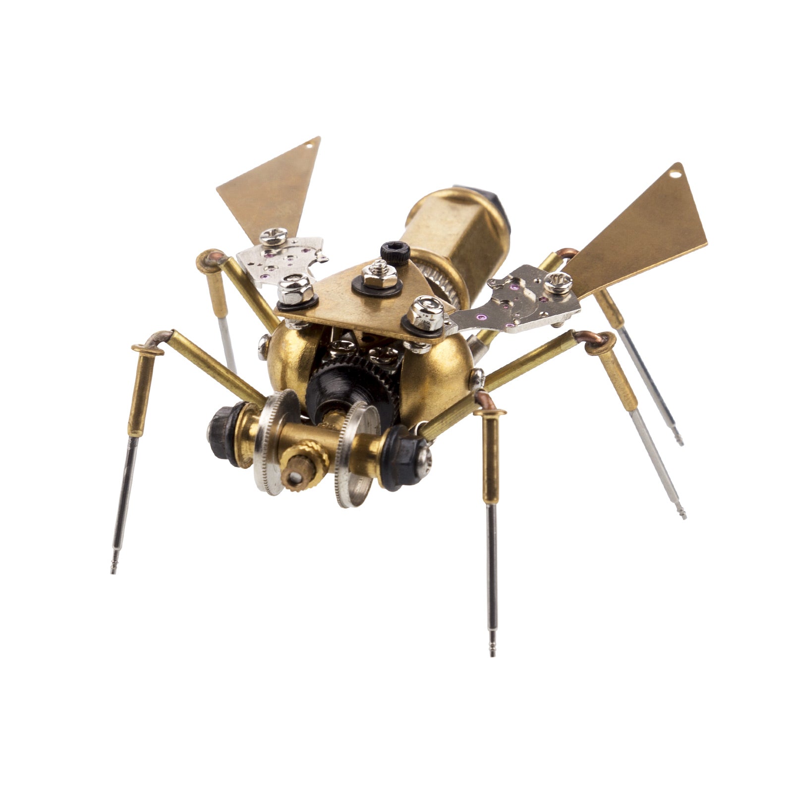 Scale Insect Models Tiny Steampunk Insects 3D Metal Bugs Mosquito Earwigs Bee Model Kits G