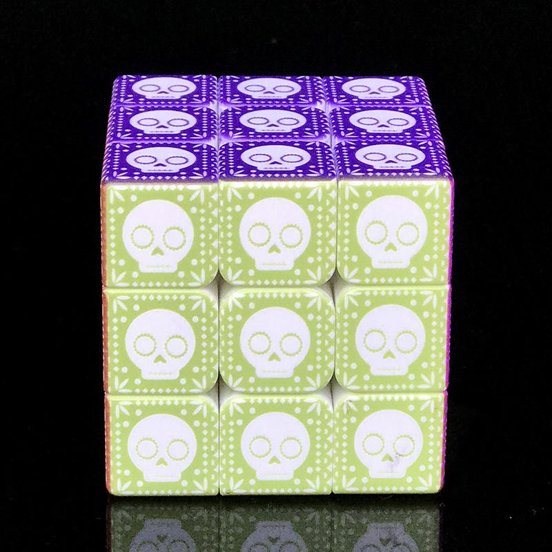 UV Printing Skull 3x3 Cube for Halloween