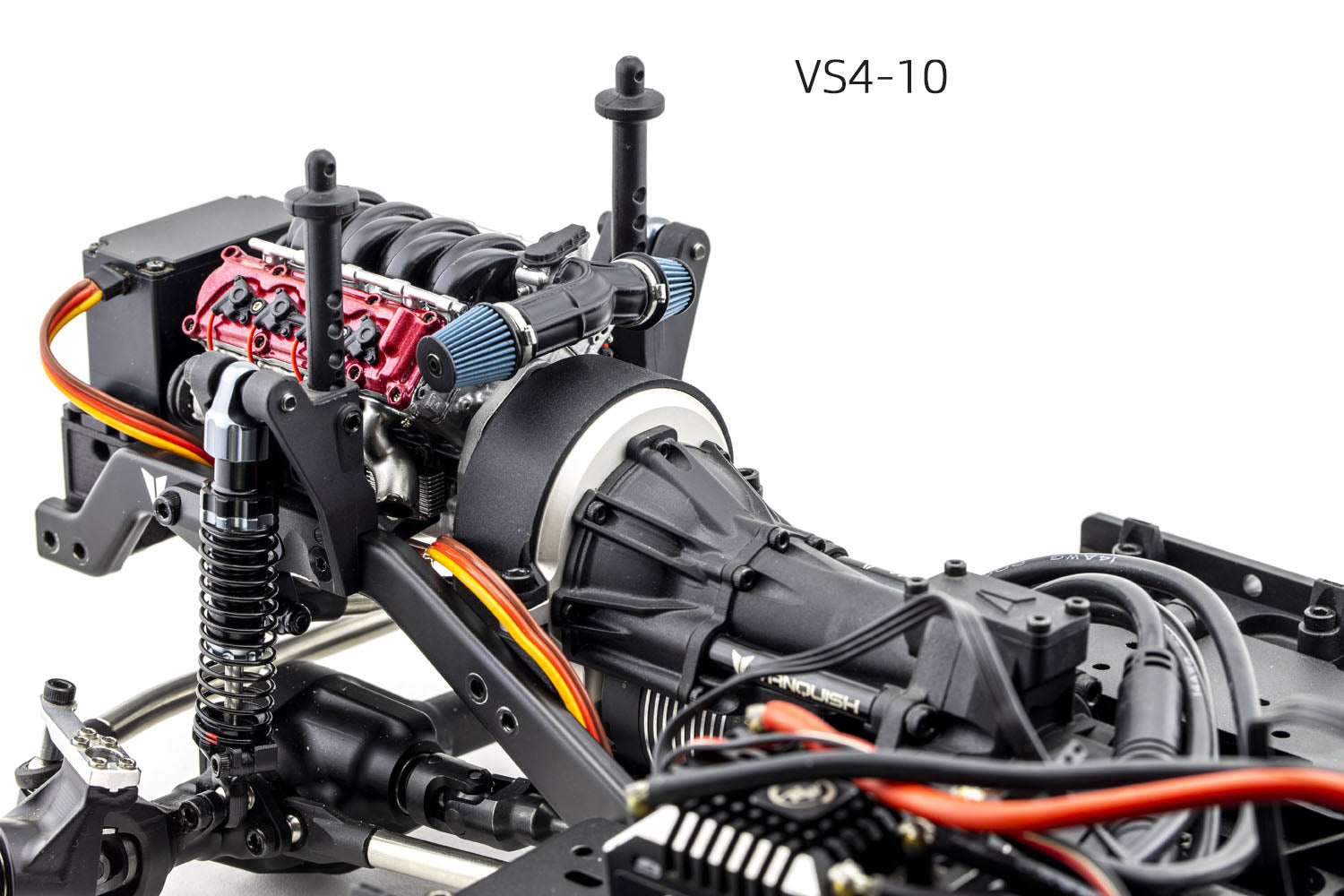V8 Engine Model Building Kit Electric RC Engine Model