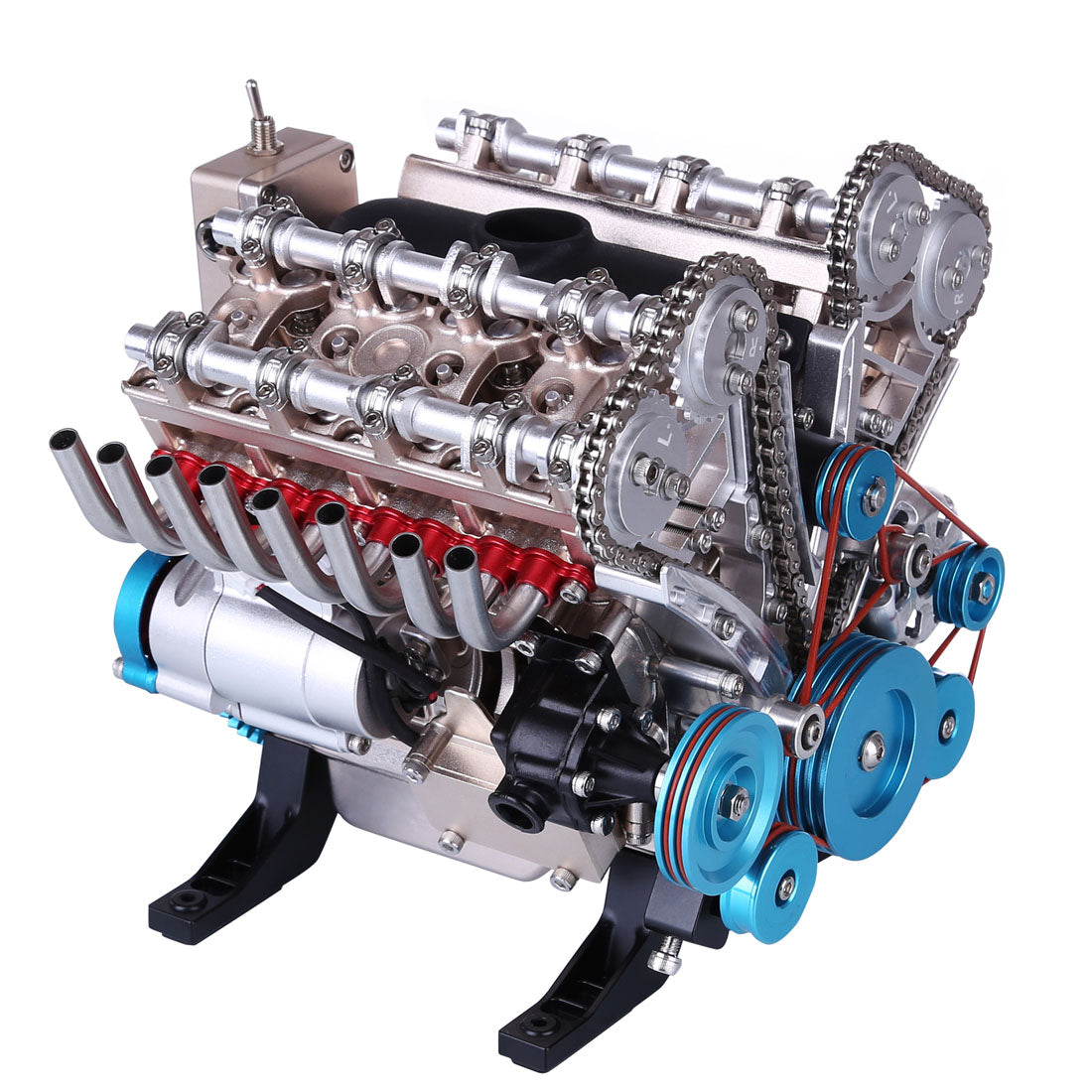 Motor lab - moteur a combustion v8, jeux de constructions & maquettes