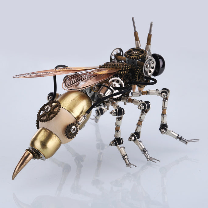 Wasp Nest In Garden Trees Lamp Steampunk Metal Model Kits 727pcs