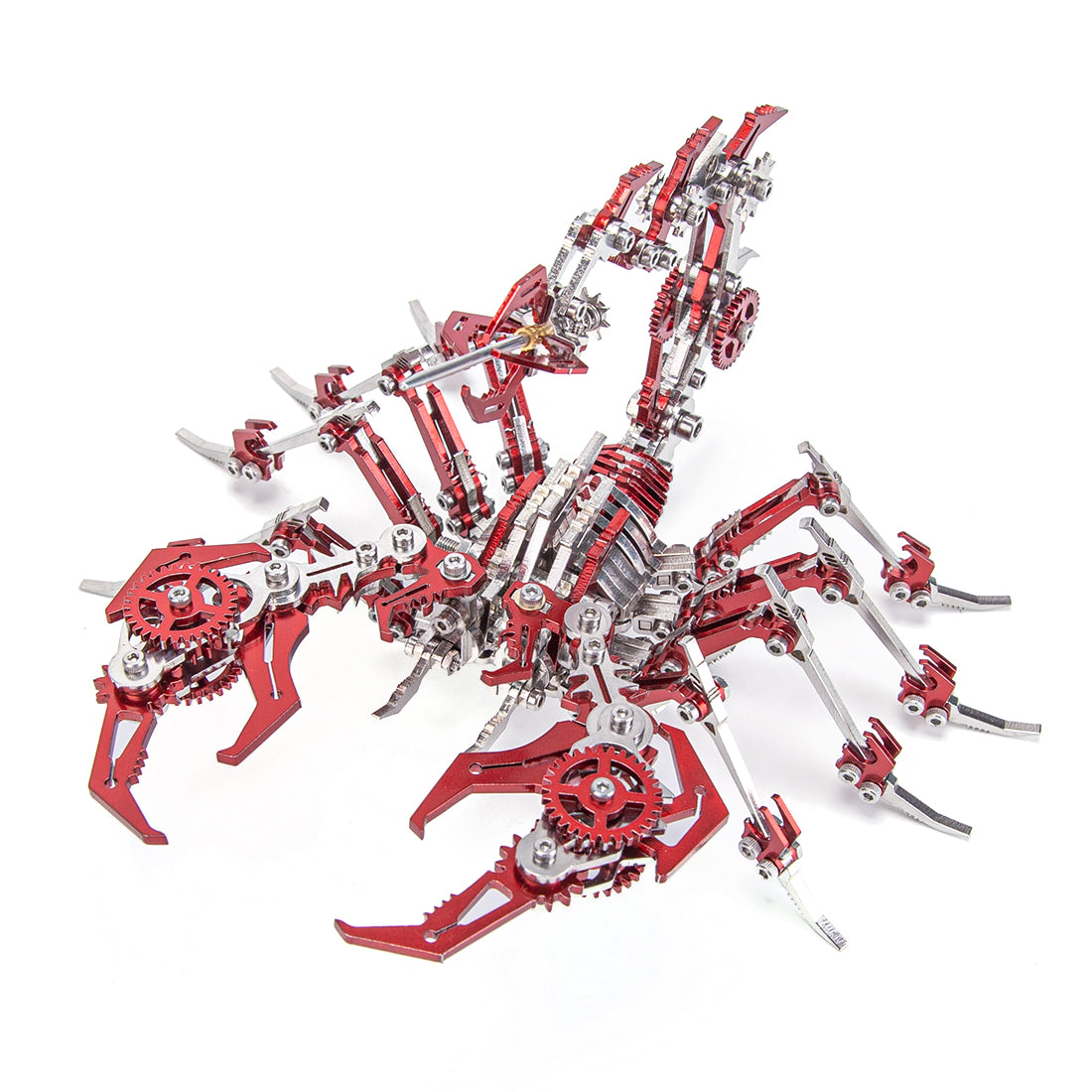 Colorful 3D Metal Puzzle Scorpion DIY Model Kit Premium Version