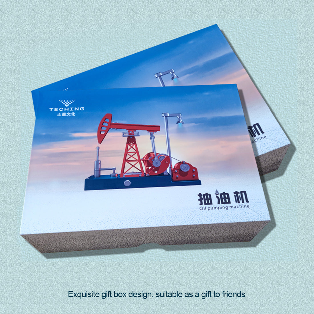 Build a Pumpjack That Works 3D Pumping Unit Model Building Kit 219PCS